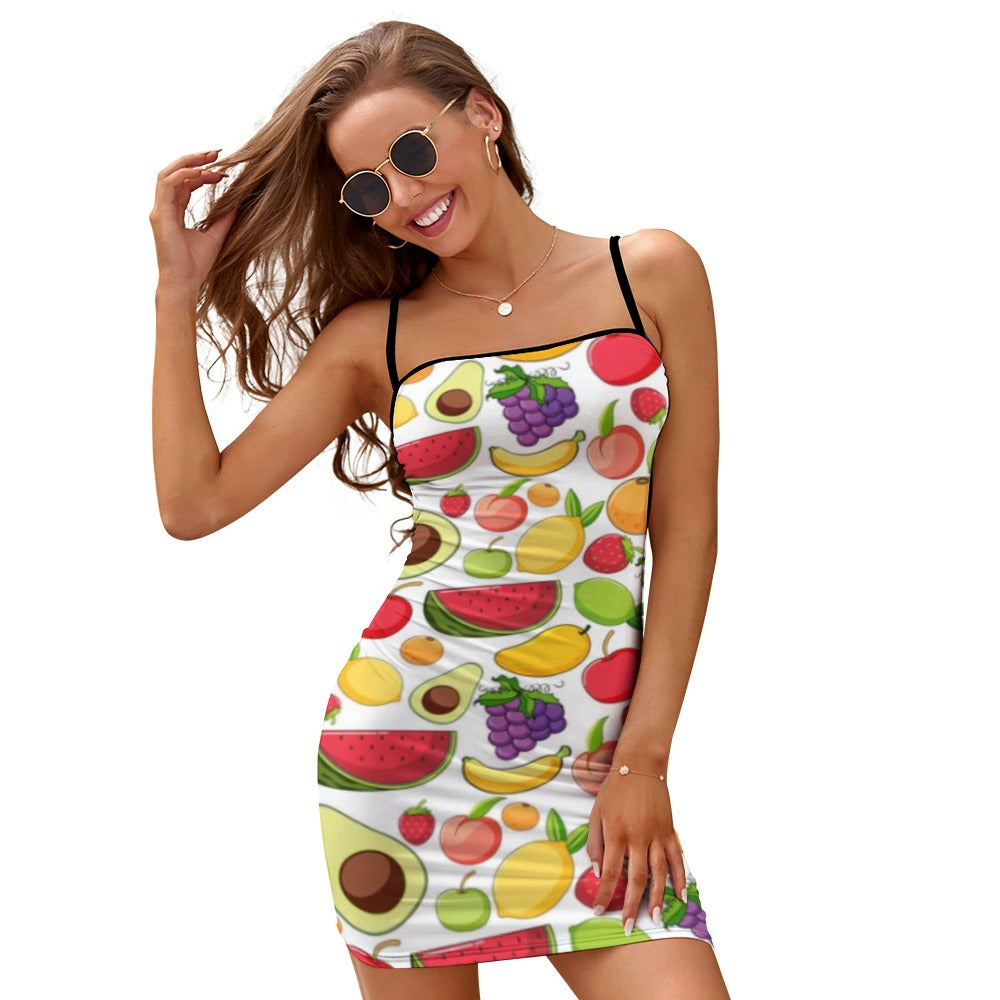 "Sexy Breakfast" Sexy Slim Sling Dress