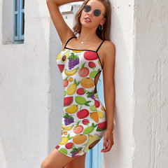 "Sexy Breakfast" Sexy Slim Sling Dress