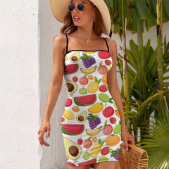 "Sexy Breakfast" Sexy Slim Sling Dress